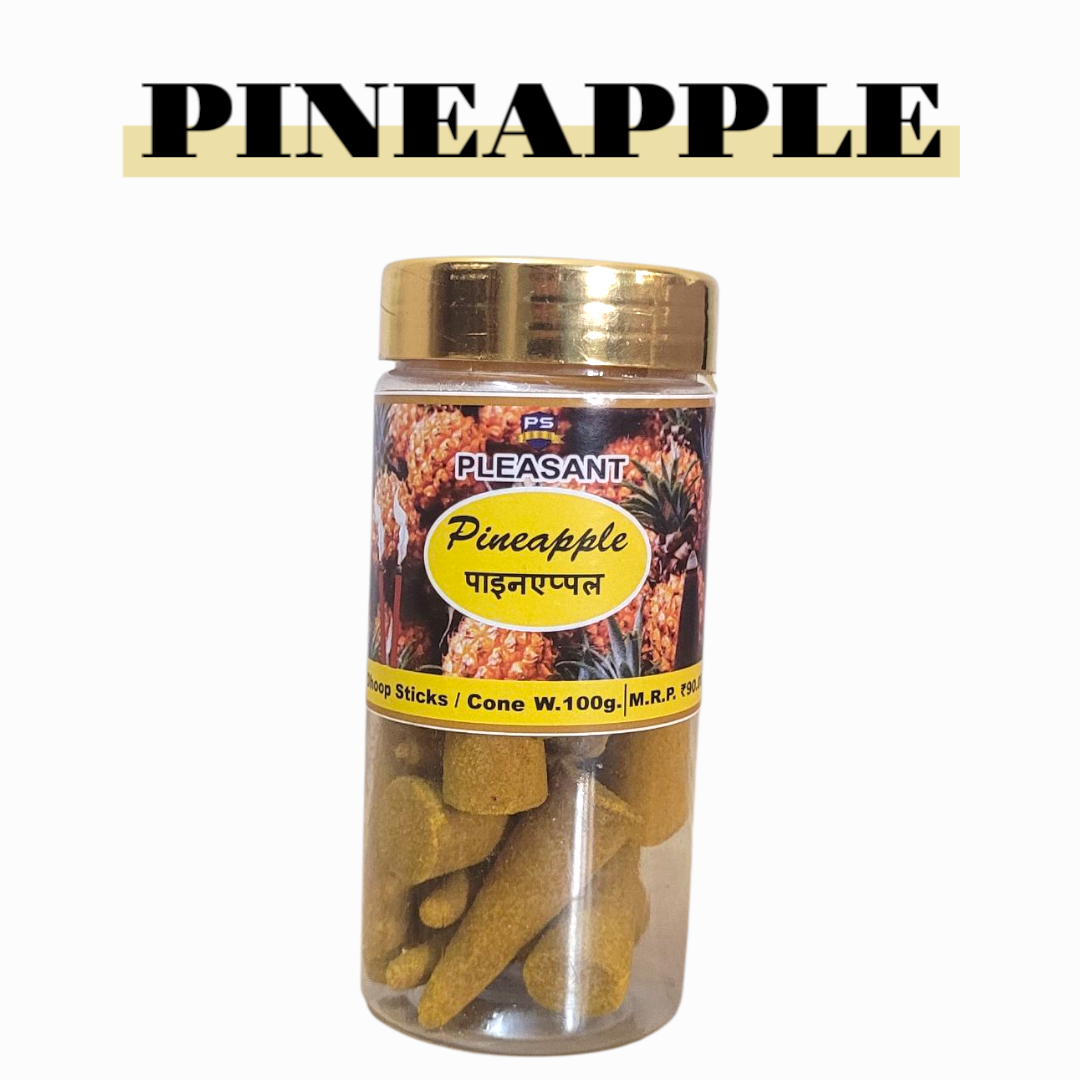Pineapple Dhoop Cone